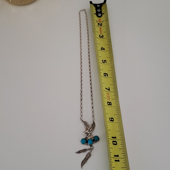 Cleaning out closet 😍Sterling Silver Eagle Necklace - Picture 10 of 10